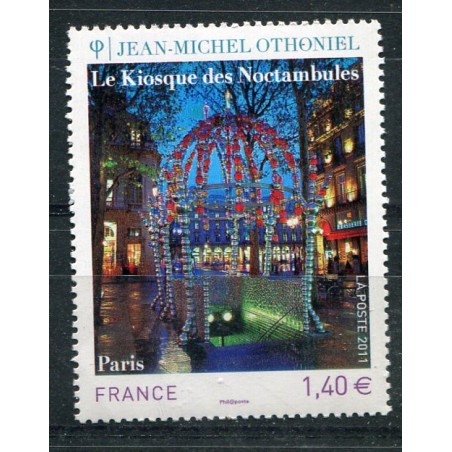 2011 Francia Arte Othoniel mnh n.5 autoadesivi n.4 non autoadesivi