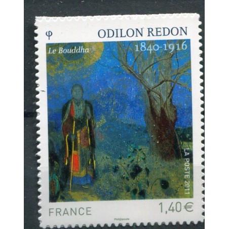 2011 Francia Arte mnh Redon n.7 autoadesivi n.5 non autoadesivi