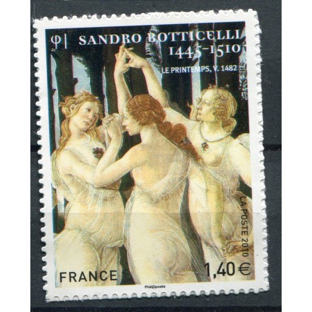 2010 Francia Arte Botticelli autoadesivi