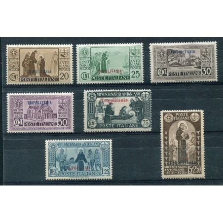 1931 Tripolitania San' Antonio n. 87/93 mnh-mh cat. 40