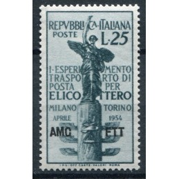 1954 Trieste A Elicottero...