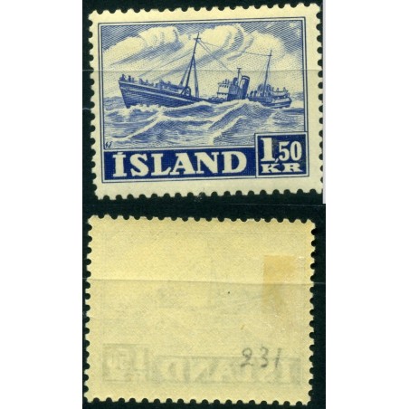 1952  Islanda attività Nazionali n.231/33 Cat. 83  MH