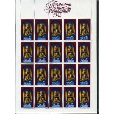 1982 LIECHTENSTEIN NATALE CHRISTMAS      MNH  LNT575