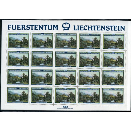 1982 Liechtenstein Menzinger       MNH