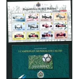 1998 San Marino annata Cpl mnh