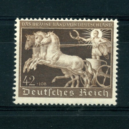 1940 Germania Reich Settimo nastro bruno n.670  cat.120 MNH