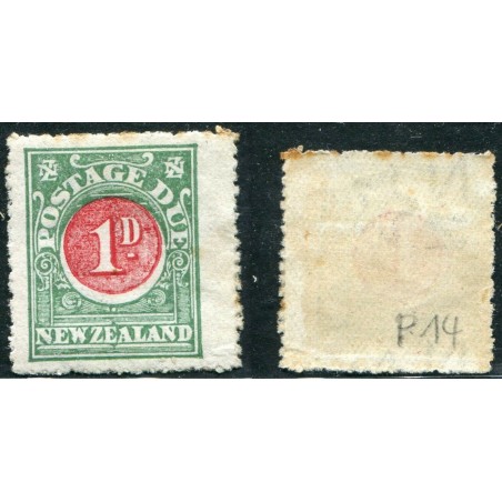 1913 New Zealand Postagedue n.18 MNH