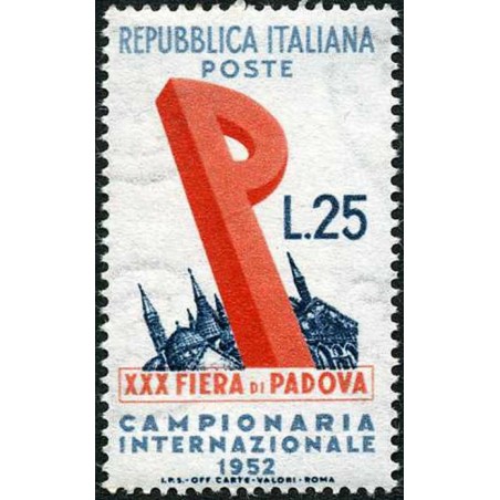 1952 Repubblica Fiera di Padova n°693 MNH