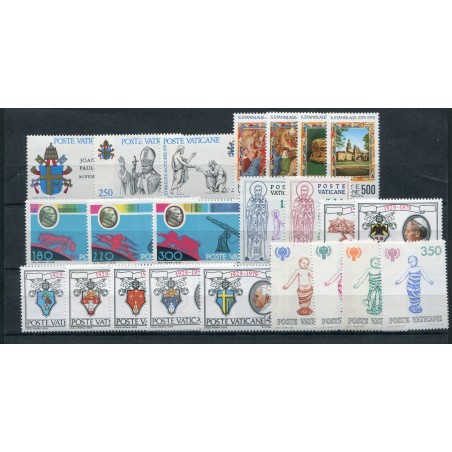 1979 Vaticano  annata cpl mnh