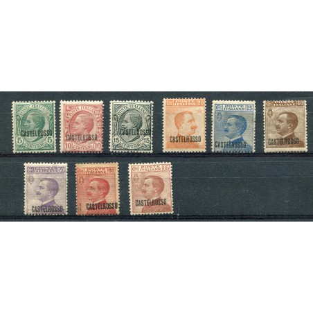 1922 Castelrosso soprastampati  mnh-mh