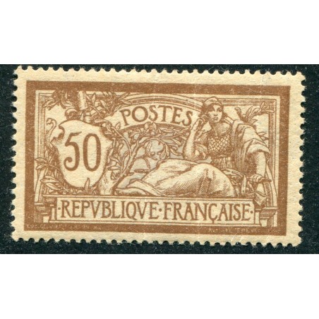 1900 Francia Allegoria c.50 bruno grigio n.120 MNH Cat. 500