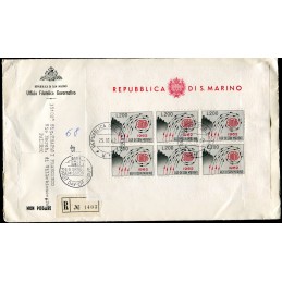 1962 San Marino FDC...