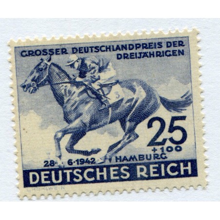 1942 Germania Reich Derby di Amburgo MNH n.738