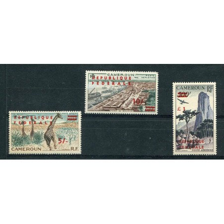 1961  Camerum air mail  MNH  Cat. 91,50