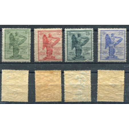 1921 Italia 3° anniversario della Vittoria n. 119/22 MNH