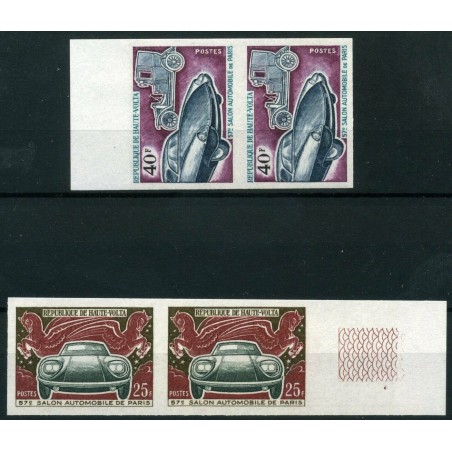 1970 HAUTE VOLTA 57° SALON AUTOMOBILE PARIS    IMPERFORATED MNH  E458