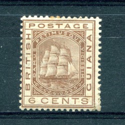 1876 Guiana Inglese n.36...