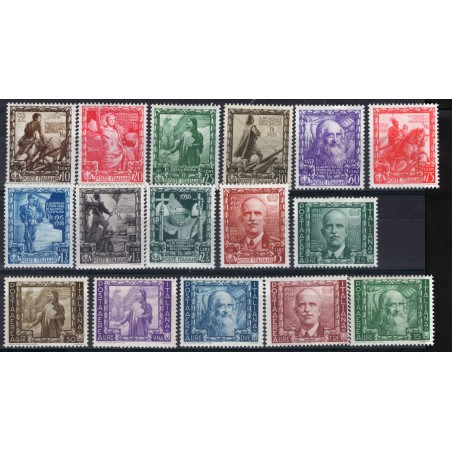 1938 Italia Impero n.439/48 + A111/113 MNH Cat. 475