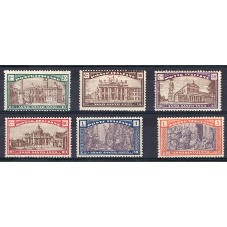 1924 Italia Anno Santo n.169/74 MNH Cat. 125