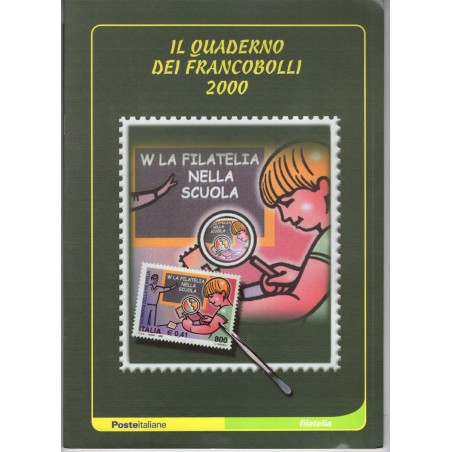 2000 Italia Quaderno delle Poste