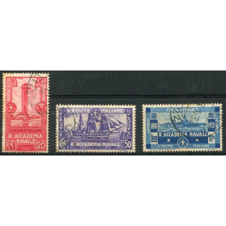 1931 Accademia Navale n. 300/02 Usati Annulli non garantiti Ct. 10.00