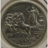 1916 Vittorio Emanuele III. Lire 2 Quadriga Briosa. Argento