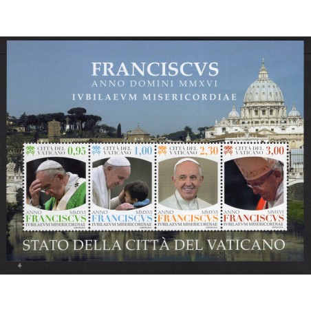 2016 Vaticano Minifoglio Pontificato Papa Franesco n. 133