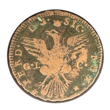 Regno di Sicilia - Ferdinando III 1784 - 2 grana. Montenegro 369