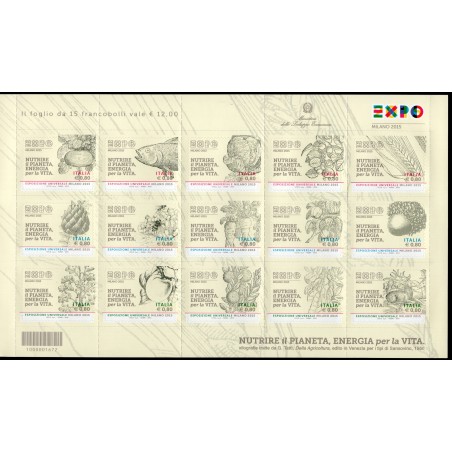 2015 Italia annata come in foto MNH