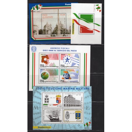 2011 Italia annata completa MNH