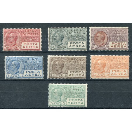 1926/28 Posta Aerea, n. 2A/7 MNH. Belli Cat. 650