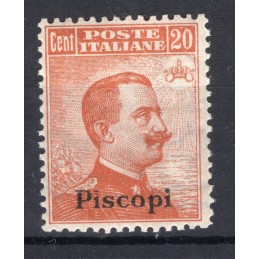 1917 Piscopi c. 20 arancio...