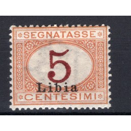 1915 Libia segnatasse c.5...