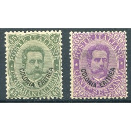 1893 Eritrea Umberto I, c....