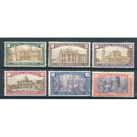 1924 Italia Anno santo, n.169/74 MNH Bellissimi