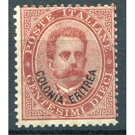 1893 Eritrea Umberto I, cent. 10, n. 4. MH