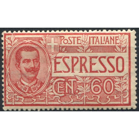 1922 Italia Espresso n.7 c.60 rosso MNH Cat. 35