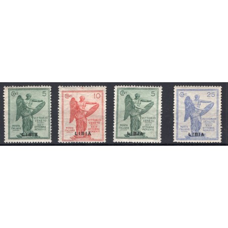 1922 Libia Vittoria Alata n. 34/37 MNH Cat. 30