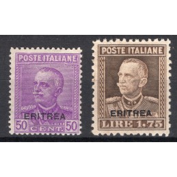 1928 Eritrea soprastampati...