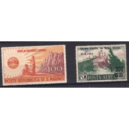 1946/51 San Marino UNRRA +...