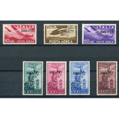 1949/52 Trieste A posta aerea n.20/26 mnh cat. 220