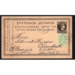 Grecia 1899 Cartolina...