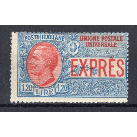 1922 Italia Espresso n.8 £.1,20 MH Cat. 280