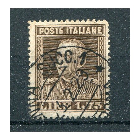 Italia Regno - 1929 - Vitt. Emanuele 3°, £ 1,75 dent. 13 3/4