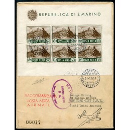 1951- Posta Aerea - Veduta...