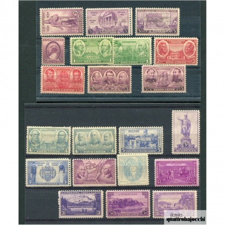 1936/39 STATI UNITI U.S.A MH-MNH PIC339