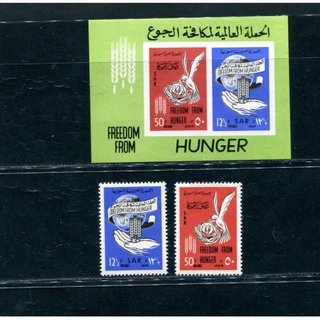 1963 Sar BF + Stamps     MNH