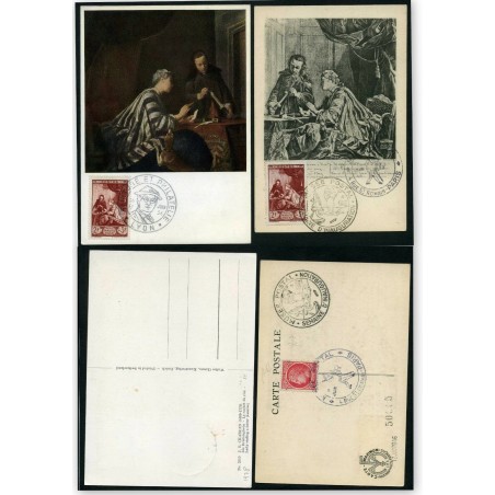 1946 Francia J. B. Chardin il Sigillo n.2 Cartolina Maximum.