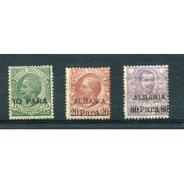 1902 Albania soprastampati...