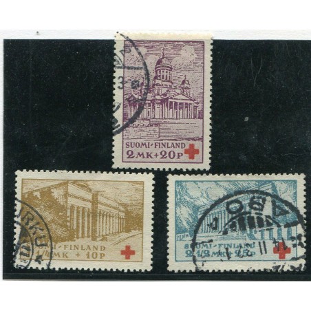 1932 Finlandia Croce Rossa Cat. 50,00 usati